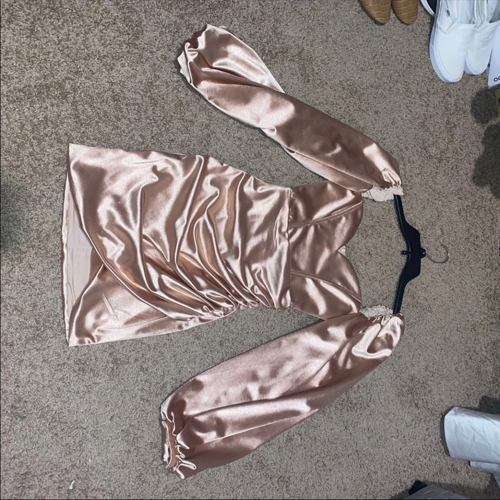 Oh Polly satin dress